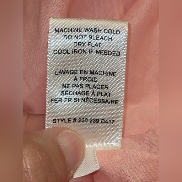 Rebecca Taylor LA VIE Kelsey Textured Midi Dress In Color Blossom Size L - Picture 14 of 16